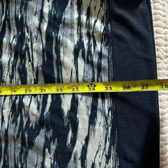 NWT Wonderly plus Studio Womens BLUE Tye Dye Long Sleeve Sweat Shirt Size 1XPLUS - Picture 6 of 7